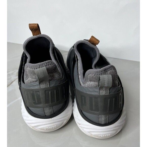 PUMA Men Sz Us 11.5 Ignite Pwradapt Caged Disc Golf Shoe Grey Sneakers - Picture 4 of 9